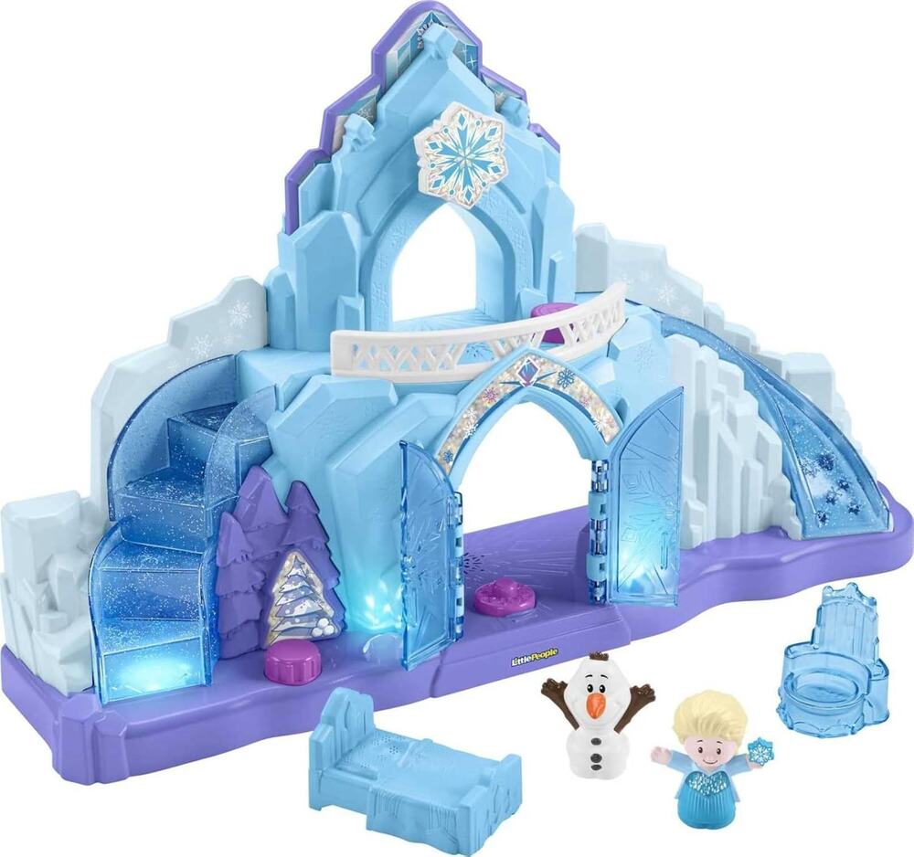 Fisher-Price Little People  Disney Frozen Elsa’s Palace Musical Playset NWT